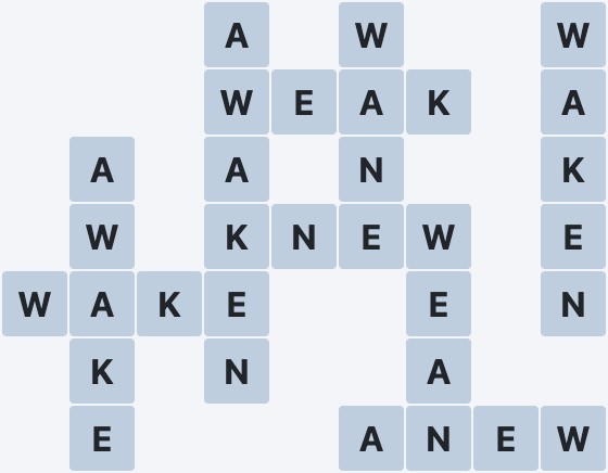 Wordscapes Coast - Pebble - level 2070 puzzle answer