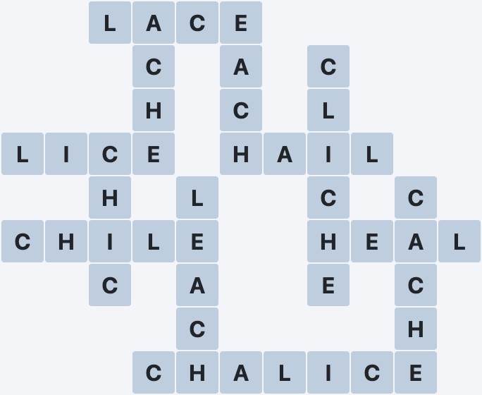 Wordscapes Coast - Pebble - level 2076 puzzle answer