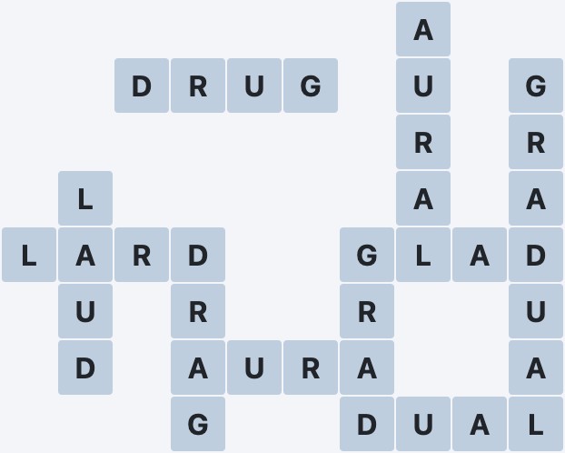 Wordscapes Twilight - Bright - level 2104 puzzle answer