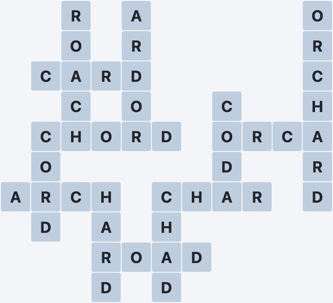 Wordscapes Twilight - Bright - level 2112 puzzle answer