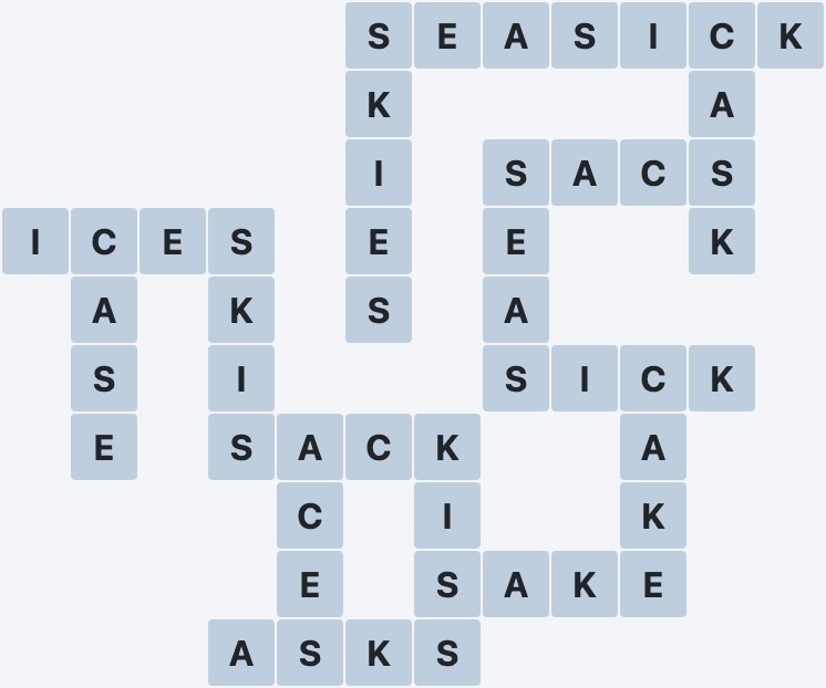 Wordscapes Twilight - View - level 2152 puzzle answer