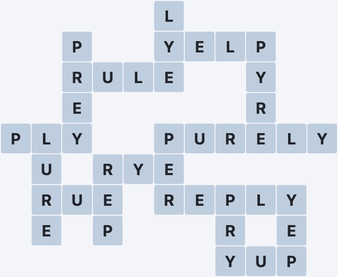 Wordscapes Twilight - View - level 2154 puzzle answer