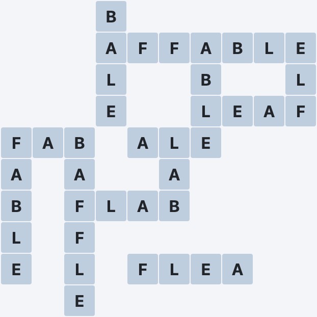 Wordscapes Marsh - Fall - level 2170 puzzle answer