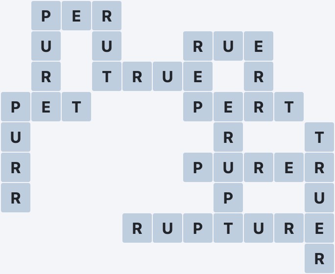 Wordscapes Marsh - Red - level 2194 puzzle answer