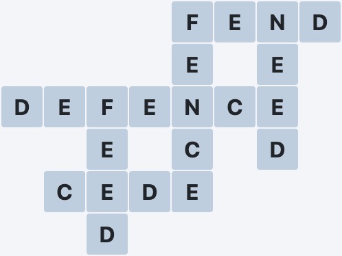 Wordscapes Marsh - Red - level 2201 puzzle answer