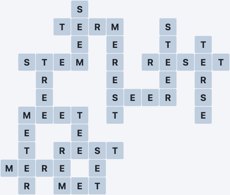 Wordscapes Marsh - Red - level 2202 puzzle answer
