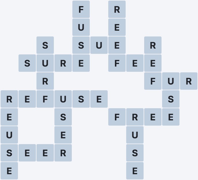 Wordscapes Marsh - Vivid - level 2215 puzzle answer