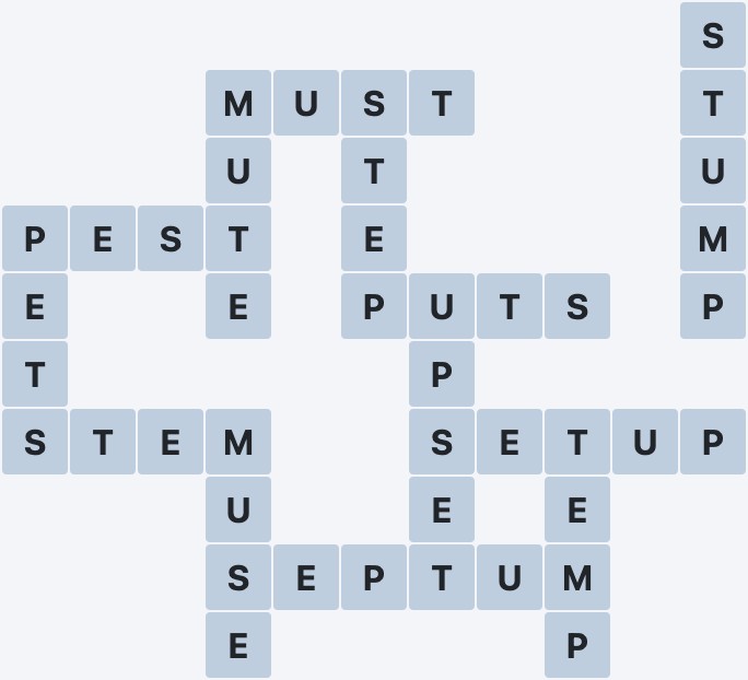 Wordscapes Marsh - Cover - level 2226 puzzle answer