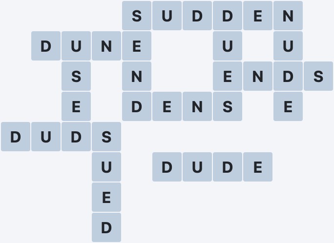 Wordscapes Woods - Leaf - level 2265 puzzle answer