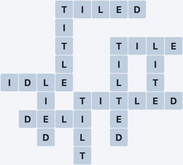 Wordscapes Woods - Leaf - level 2267 puzzle answer