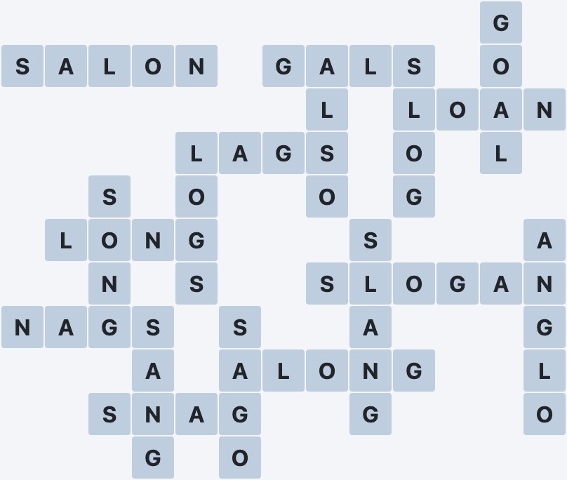 Wordscapes Woods - Leaf - level 2268 puzzle answer