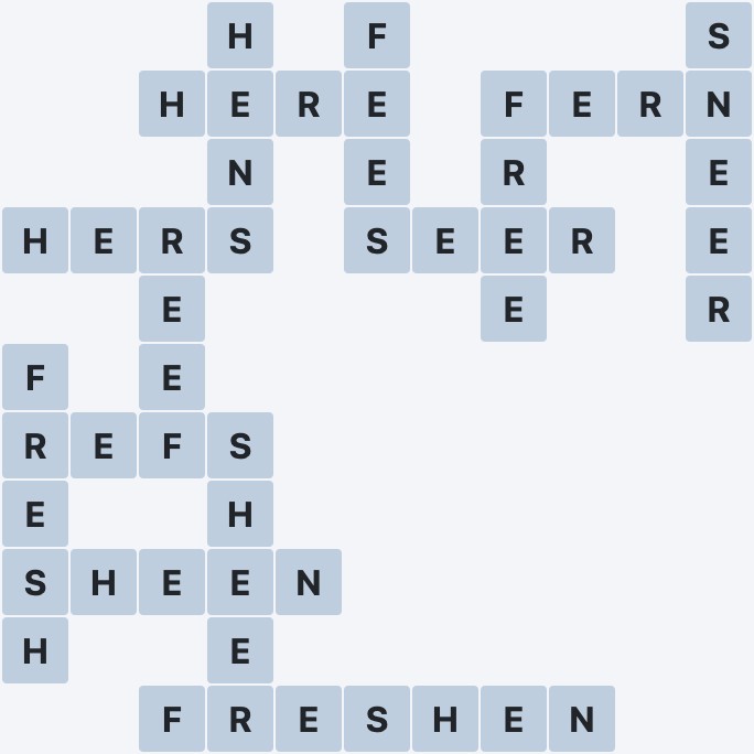 Wordscapes Woods - Mossy - level 2292 puzzle answer