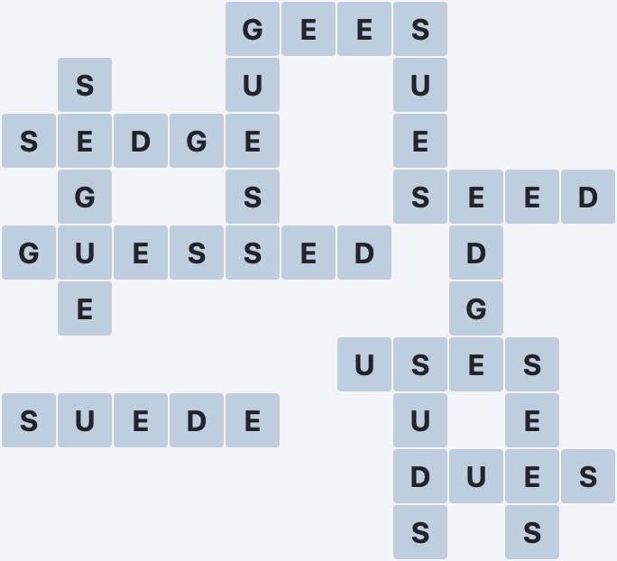 Wordscapes Woods - Mossy - level 2304 puzzle answer