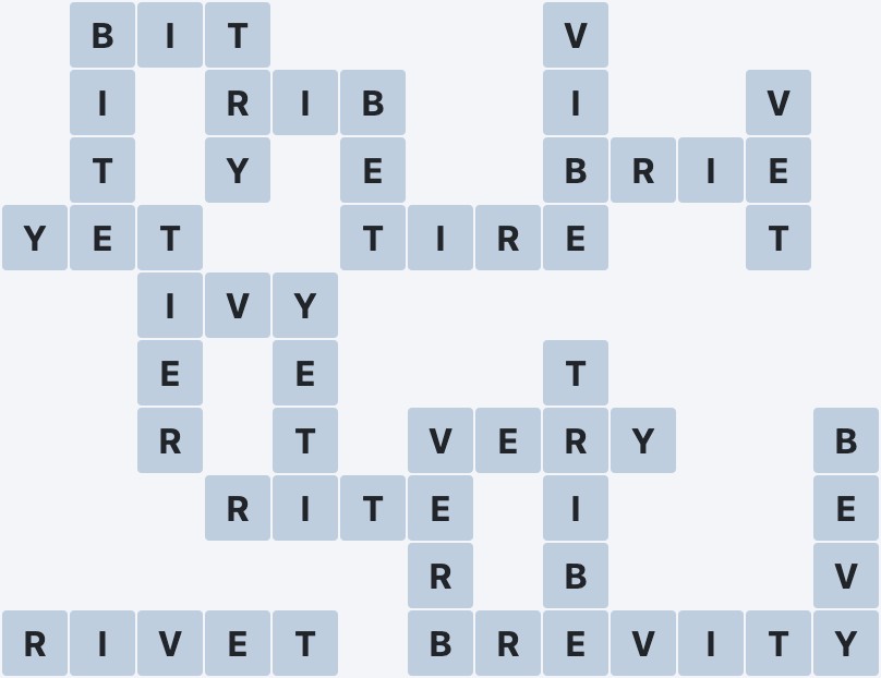 Wordscapes Woods - Bright - level 2306 puzzle answer
