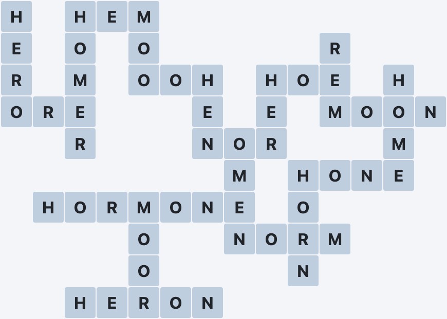 Wordscapes Woods - Bright - level 2319 puzzle answer