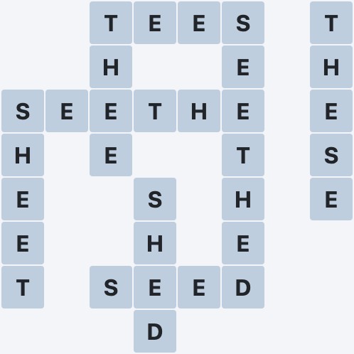 Wordscapes Woods - Bright - level 2320 puzzle answer