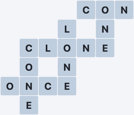 Wordscapes Forest - Dew - level 23 puzzle answer