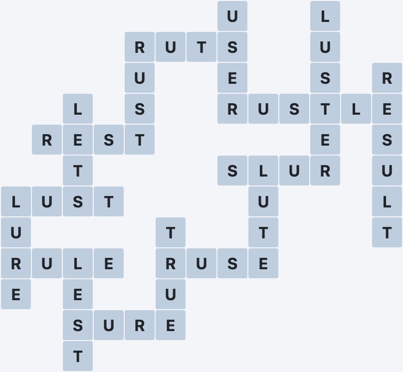 Wordscapes Tide - Ripple - level 2412 puzzle answer