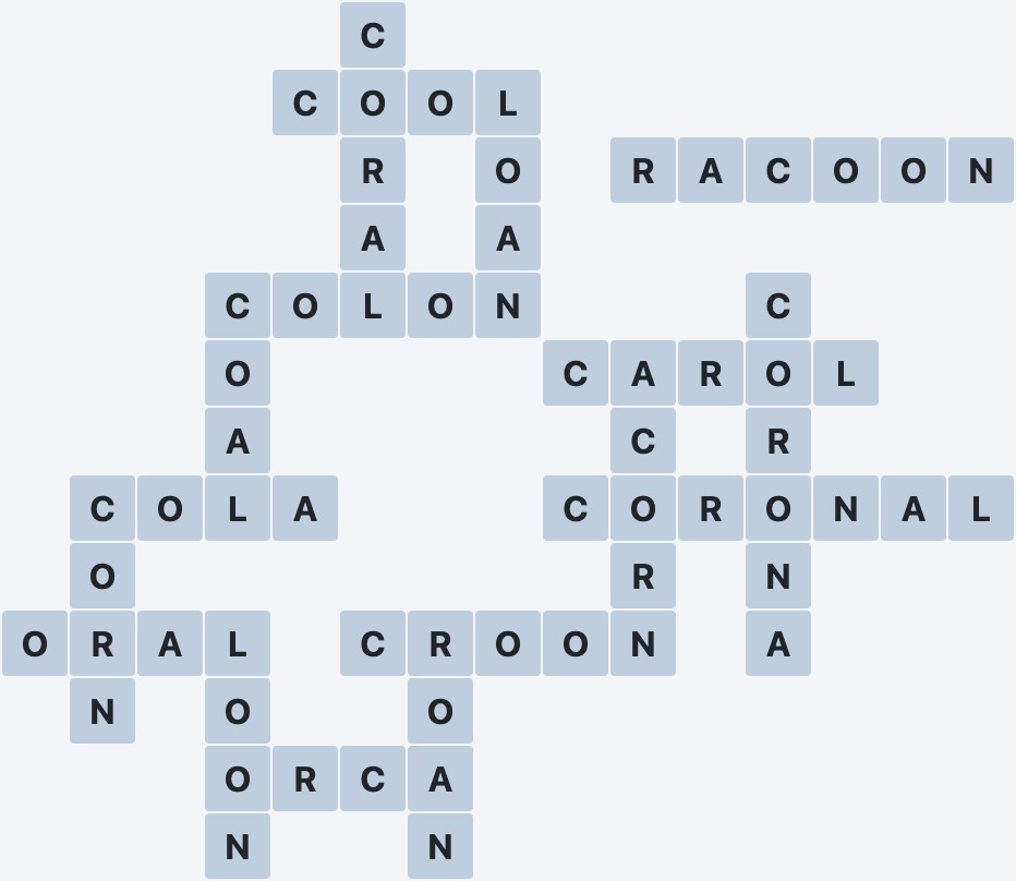Wordscapes Tide - Wave - level 2420 puzzle answer