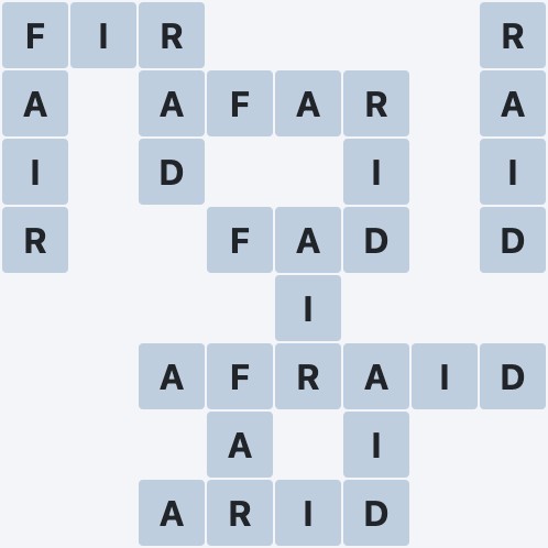 Wordscapes Tide - Wave - level 2429 puzzle answer