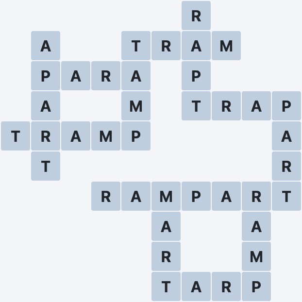 Wordscapes Tide - Calm - level 2444 puzzle answer