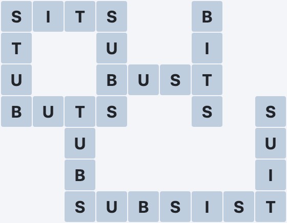Wordscapes Tide - Float - level 2474 puzzle answer