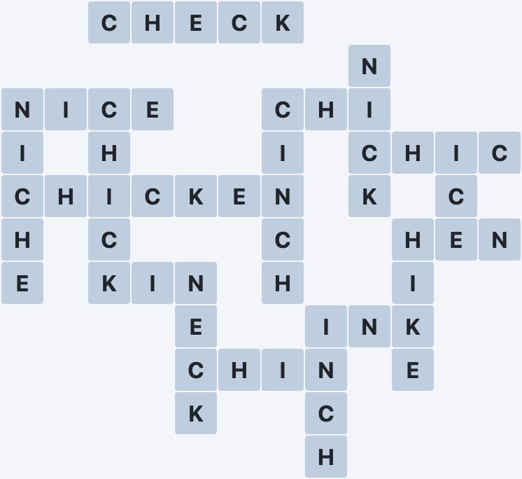 Wordscapes Passage - River - level 2493 puzzle answer