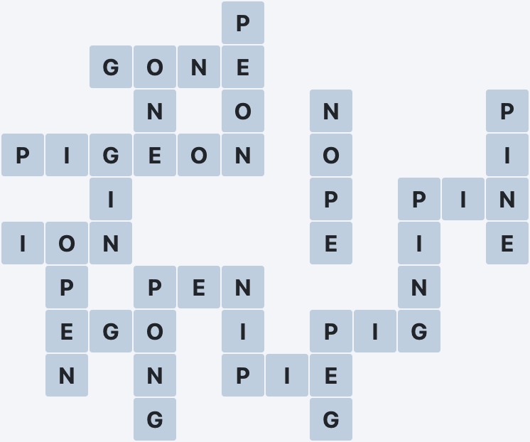 Wordscapes Passage - Mist - level 2529 puzzle answer