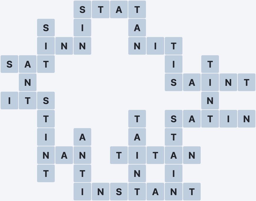 Wordscapes Passage - Mist - level 2535 puzzle answer