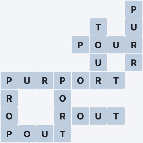 Wordscapes Passage - Mist - level 2539 puzzle answer