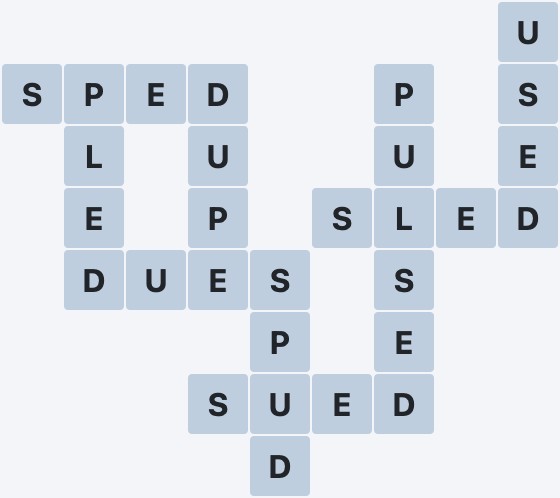 Wordscapes Passage - Mist - level 2541 puzzle answer
