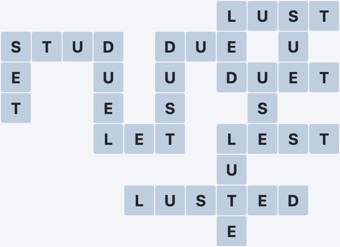 Wordscapes Passage - Spire - level 2547 puzzle answer
