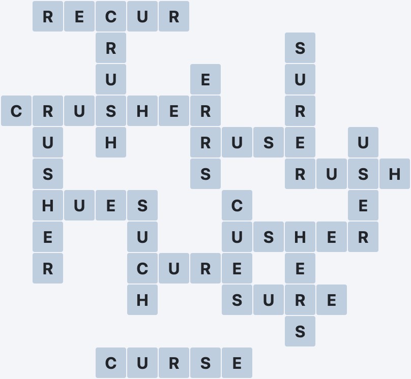 Wordscapes Passage - Spire - level 2560 puzzle answer