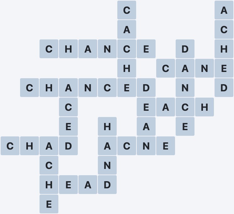 Wordscapes Air - Valley - level 2568 puzzle answer