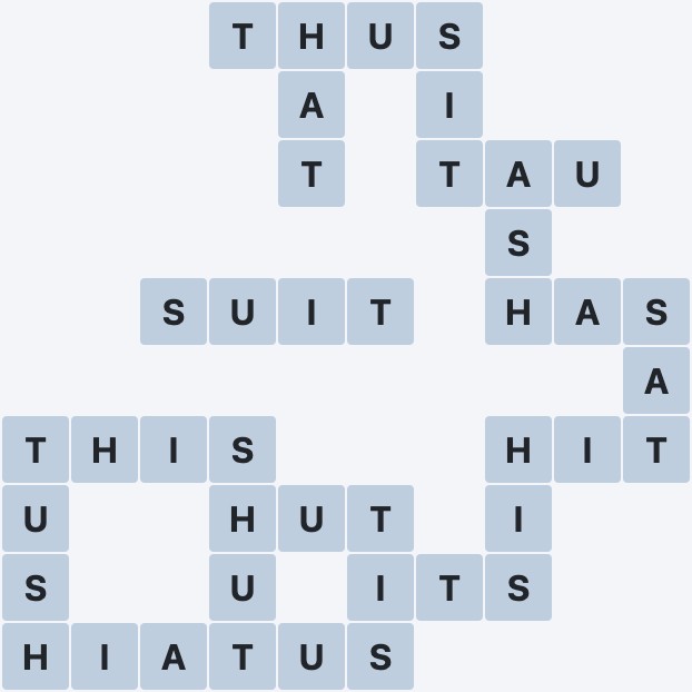 Wordscapes Air - Valley - level 2573 puzzle answer