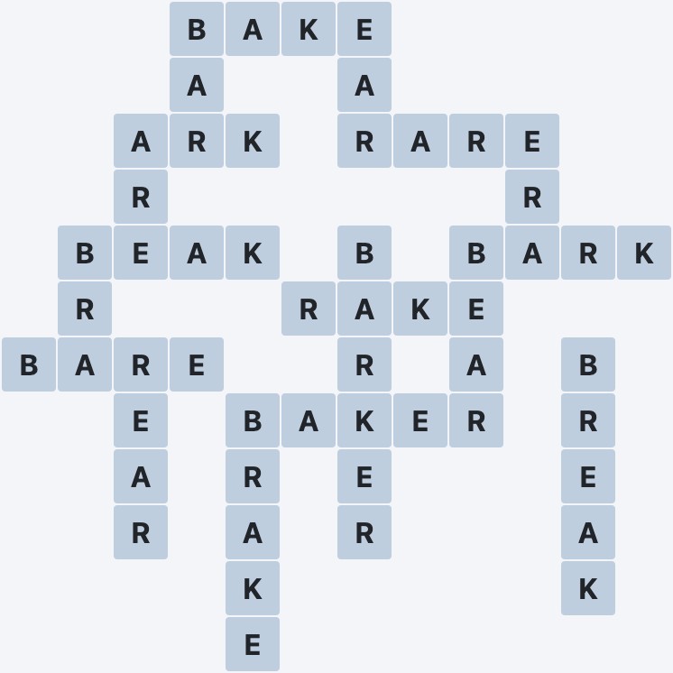 Wordscapes Air - Sky - level 2578 puzzle answer