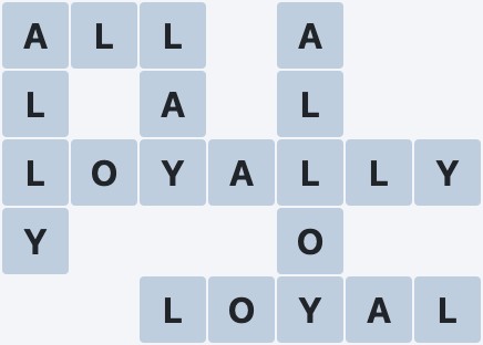 Wordscapes Air - Sky - level 2579 puzzle answer
