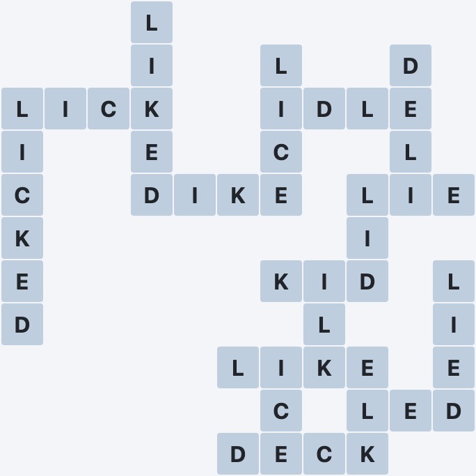 Wordscapes Air - Sky - level 2583 puzzle answer