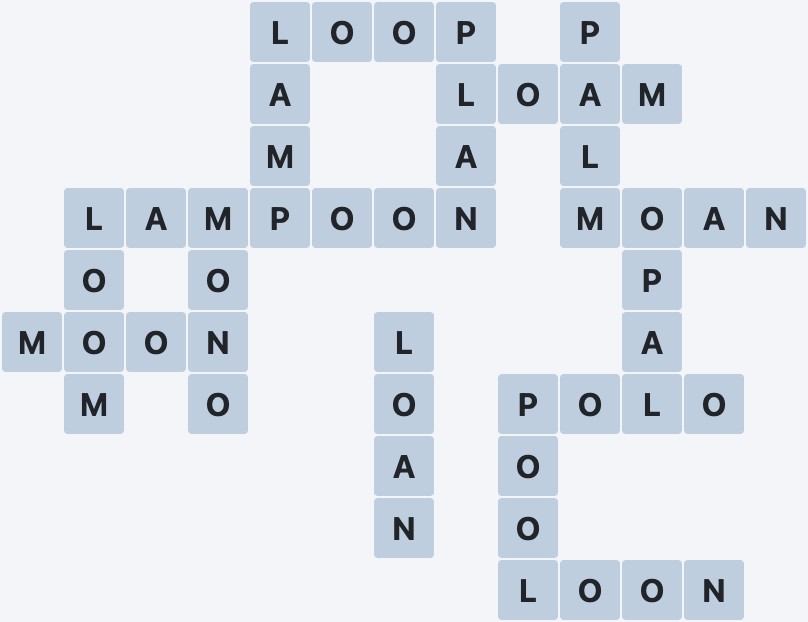 Wordscapes Air - Sky - level 2584 puzzle answer