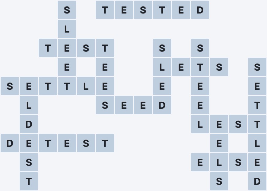 Wordscapes Air - Sky - level 2588 puzzle answer