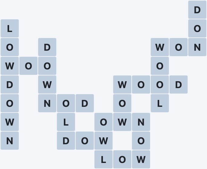 Wordscapes Air - Lake - level 2601 puzzle answer