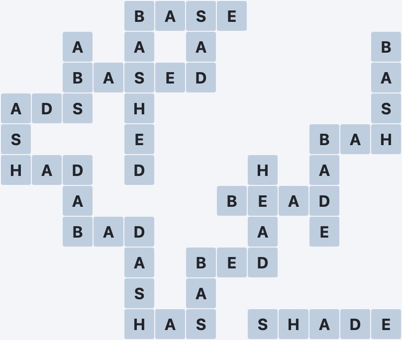 Wordscapes Air - Vast - level 2622 puzzle answer