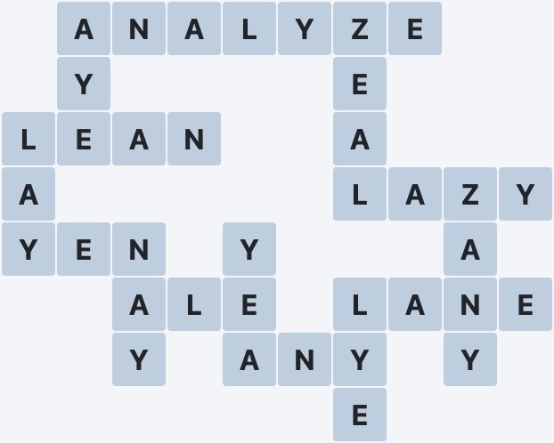 Wordscapes Air - Vast - level 2623 puzzle answer