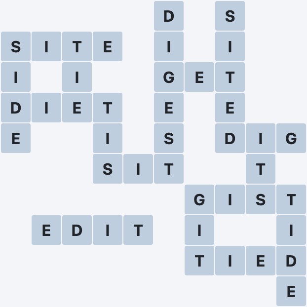 Wordscapes Lagoon - Clear - level 2677 puzzle answer