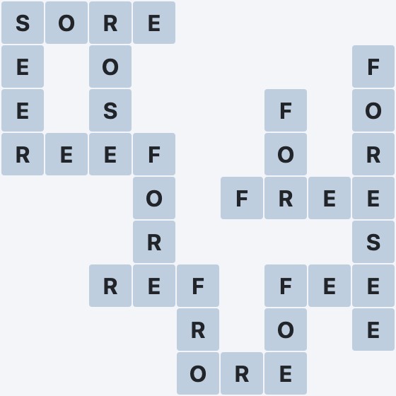 Wordscapes Lagoon - Clear - level 2683 puzzle answer