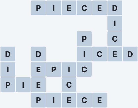 Wordscapes Lagoon - Star - level 2691 puzzle answer
