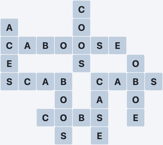 Wordscapes Lagoon - Star - level 2699 puzzle answer