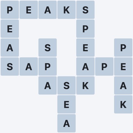 Wordscapes Forest - Dew - level 26 puzzle answer