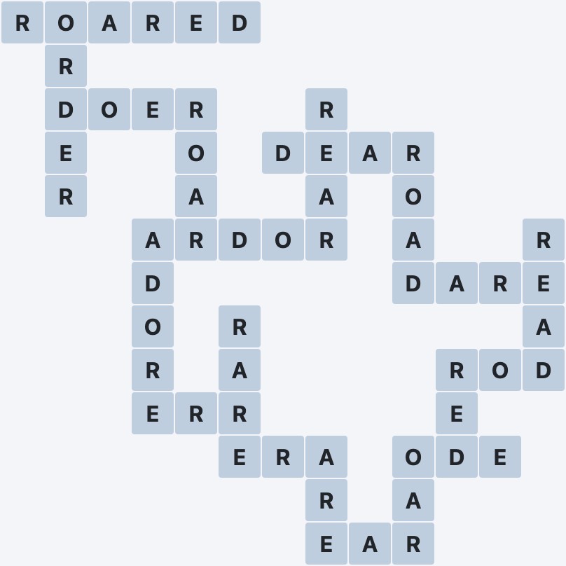 Wordscapes Lagoon - Star - level 2701 puzzle answer
