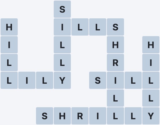 Wordscapes Lagoon - Dusk - level 2712 puzzle answer